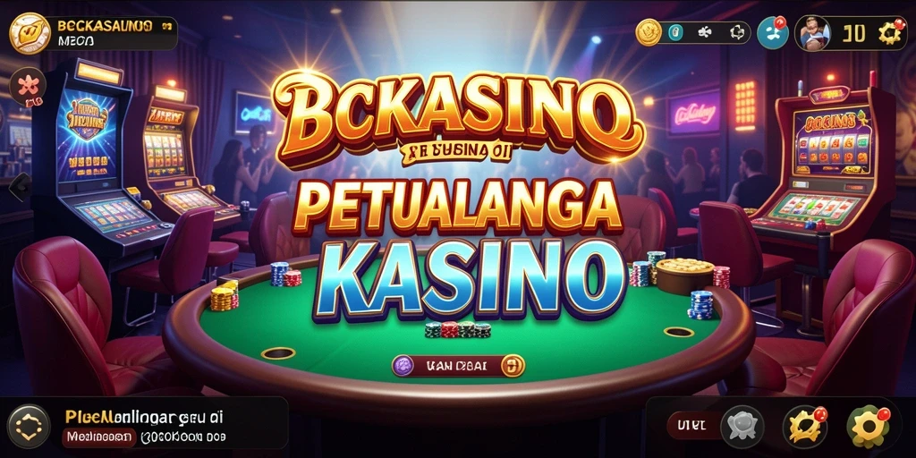 Tampilan gameplay BCKASINO yang menegangkan dan mengasyikkan.