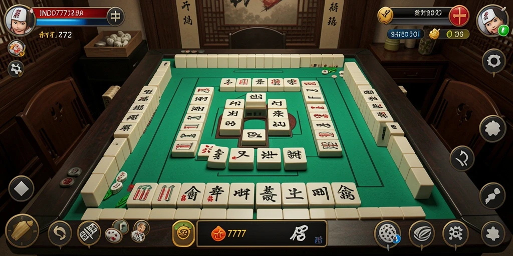Gameplay seru dan menarik dari game Mahjong IND777.